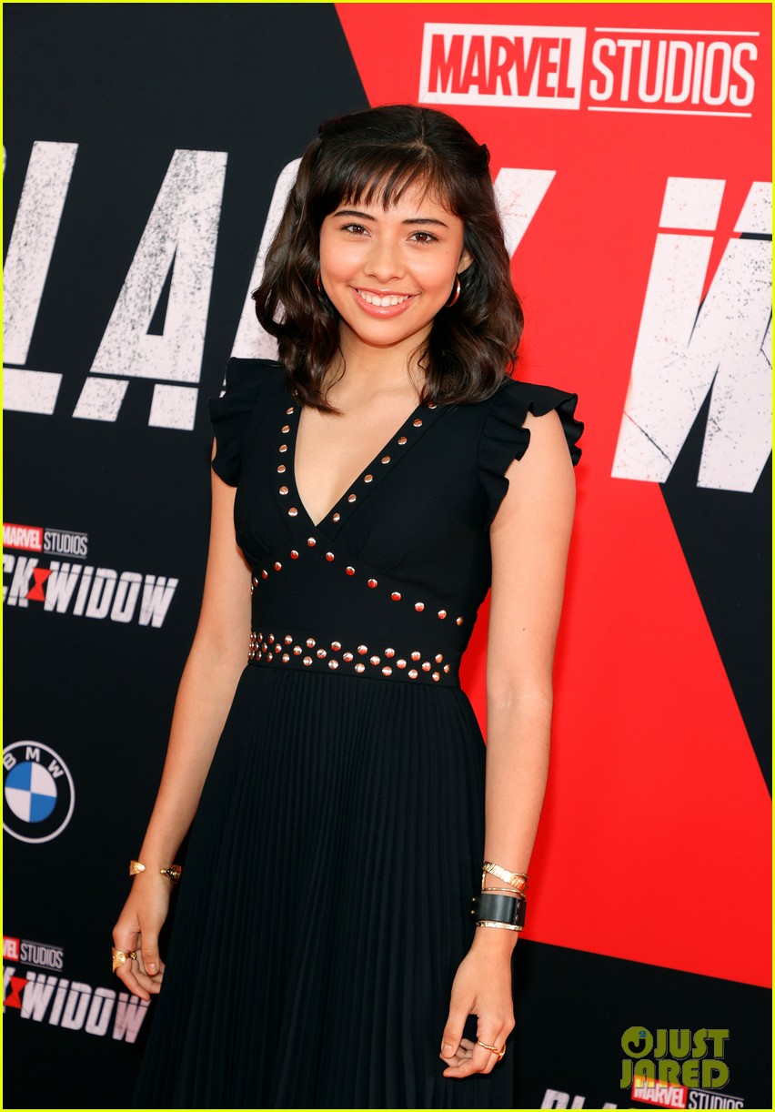 Ava Michelle & Kelli Berglund Join Young Marvel Stars at 'Black Widow' Premiere