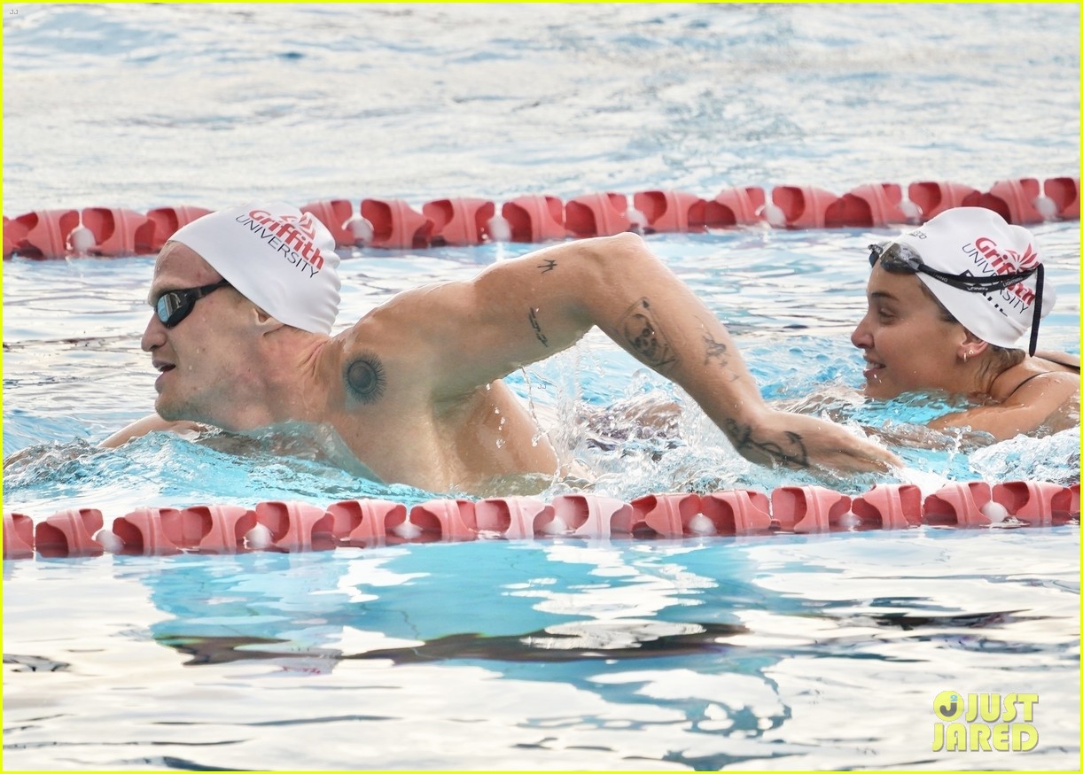 Cody Simpson Shows Off His Impressive Body During Training for the Australian Olympic Swimming Trials