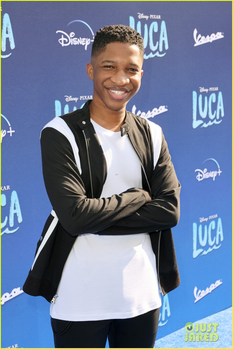 Dara Renee, Mark St Cyr & More Disney Stars Step Out For 'Luca' Premiere