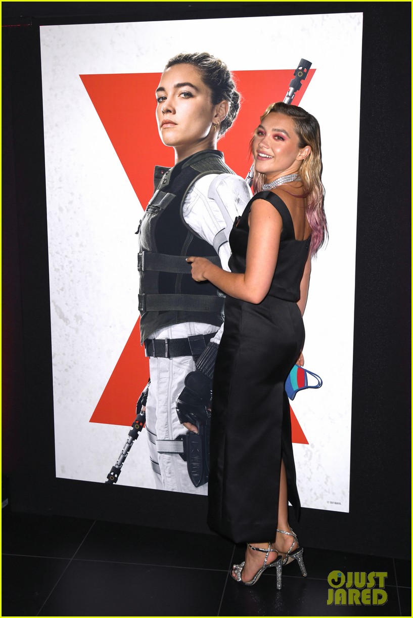 Florence Pugh Gets Trolled By Taskmaster at 'Black Widow' London Premiere