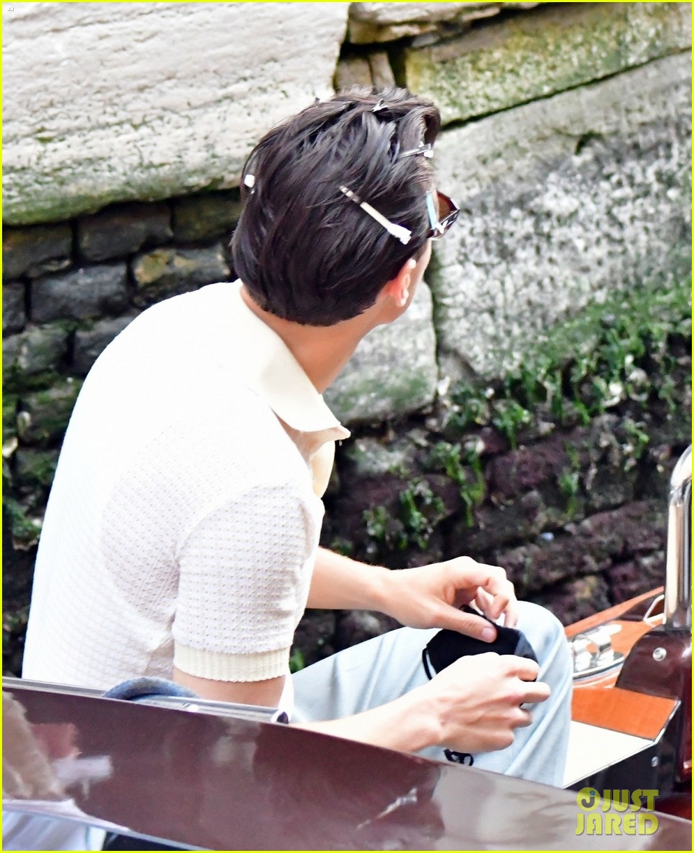 Harry Styles Joins David Dawson on the Set of 'My Policeman' in Venice!