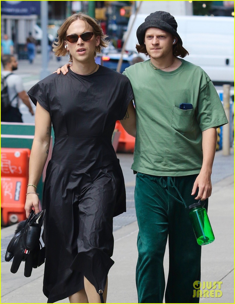 Tommy Dorfman & Lucas Hedges Spotted Holding Hands While Walking Around NYC