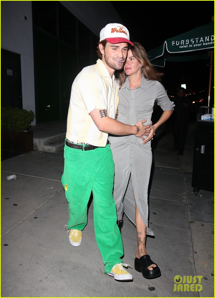 KJ Apa & Pregnant Clara Berry Step Out Together for a Birthday Party