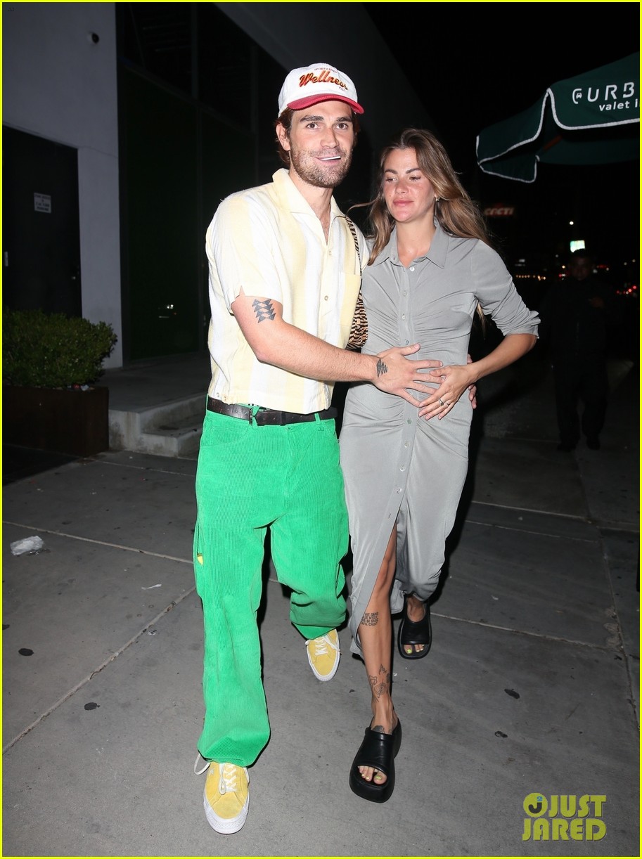 KJ Apa & Pregnant Clara Berry Step Out Together for a Birthday Party