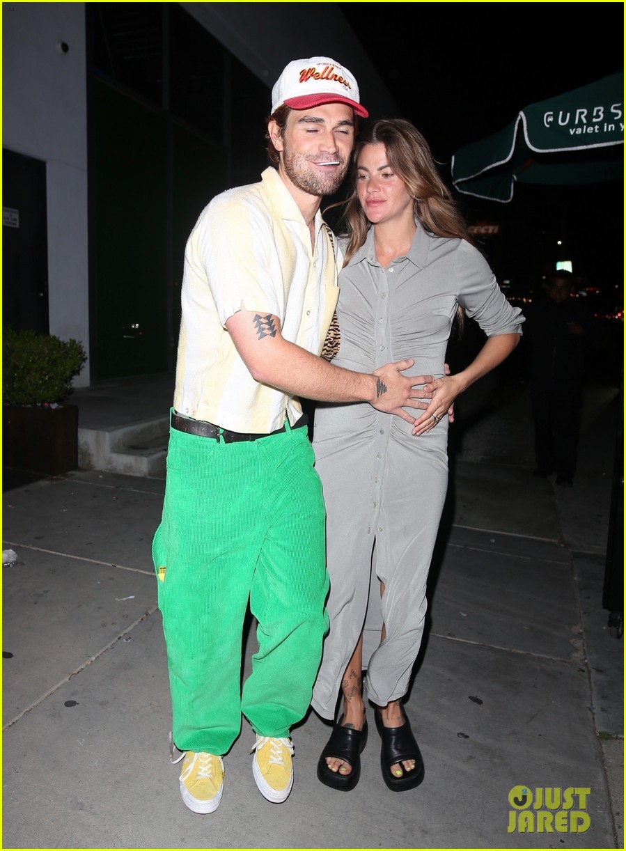 KJ Apa & Pregnant Clara Berry Step Out Together for a Birthday Party