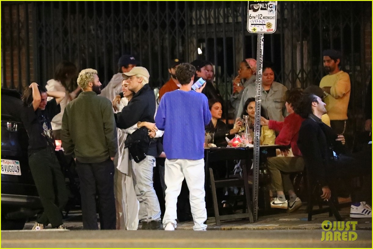 Camila Mendes Enjoys a Fun Friday Night with Charles Melton & Friends