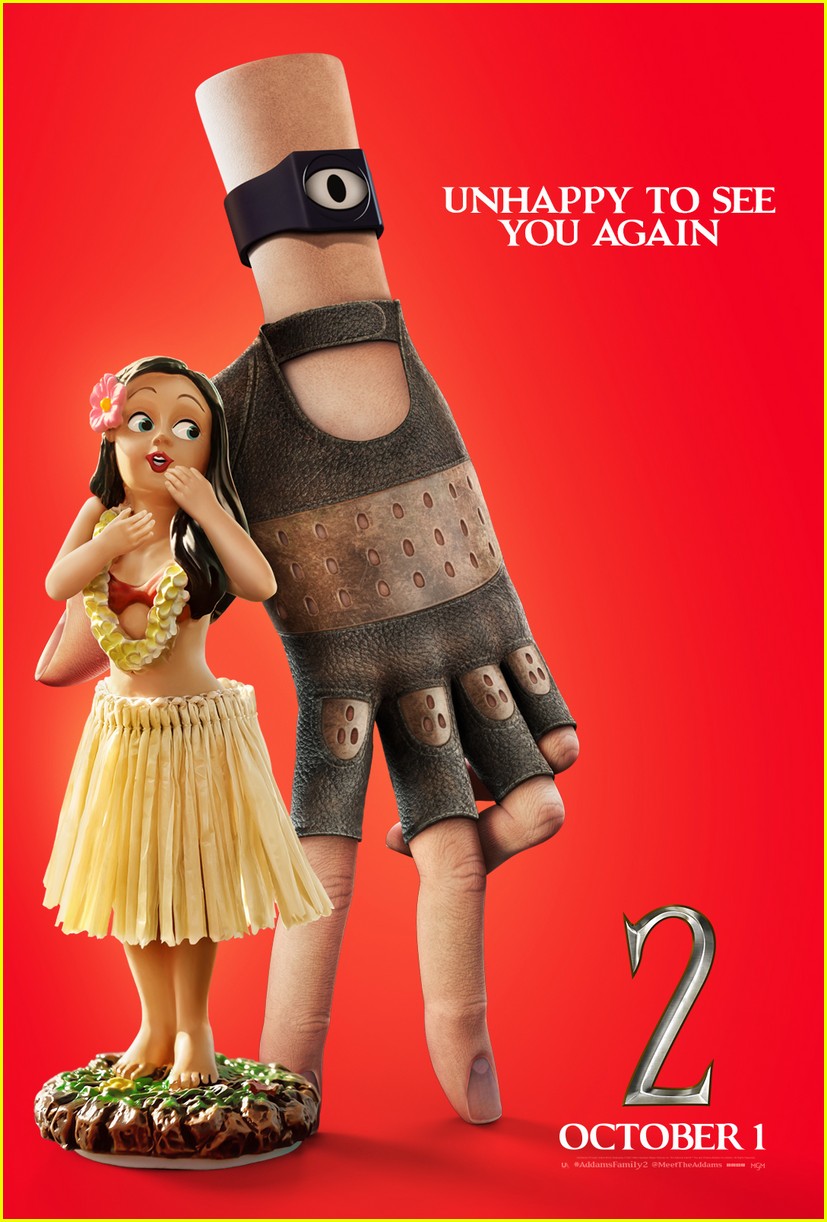 'The Addams Family 2' Gets New Vacation Themed Character Posters