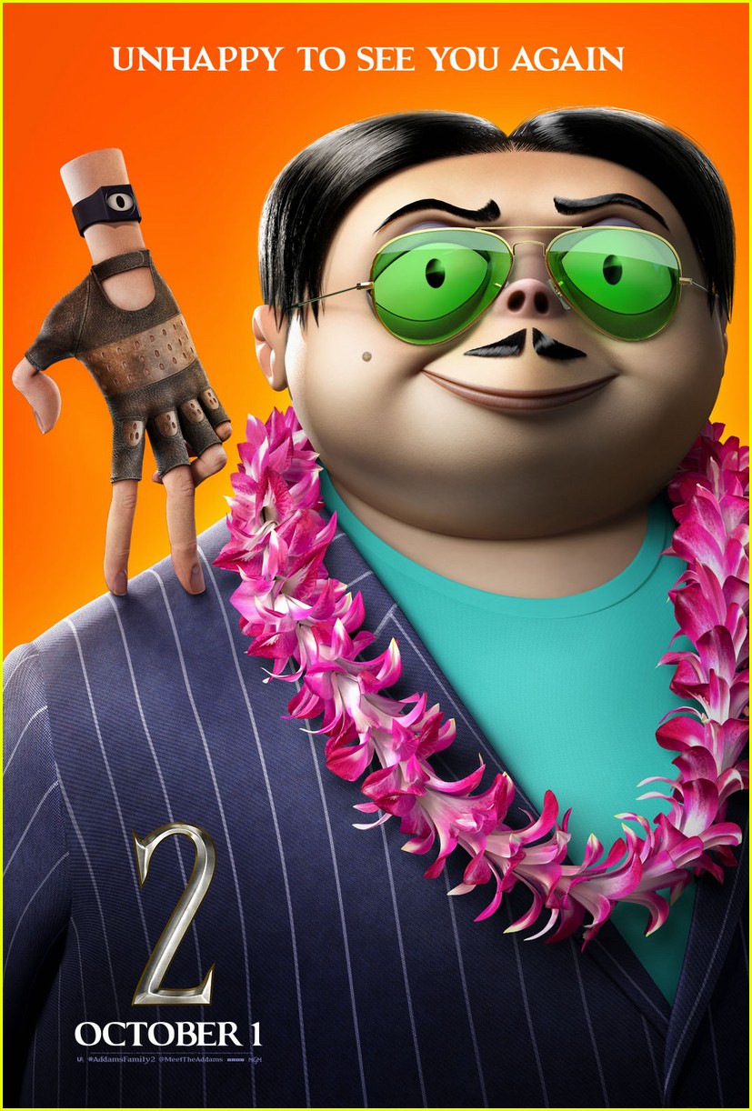 'The Addams Family 2' Gets New Vacation Themed Character Posters