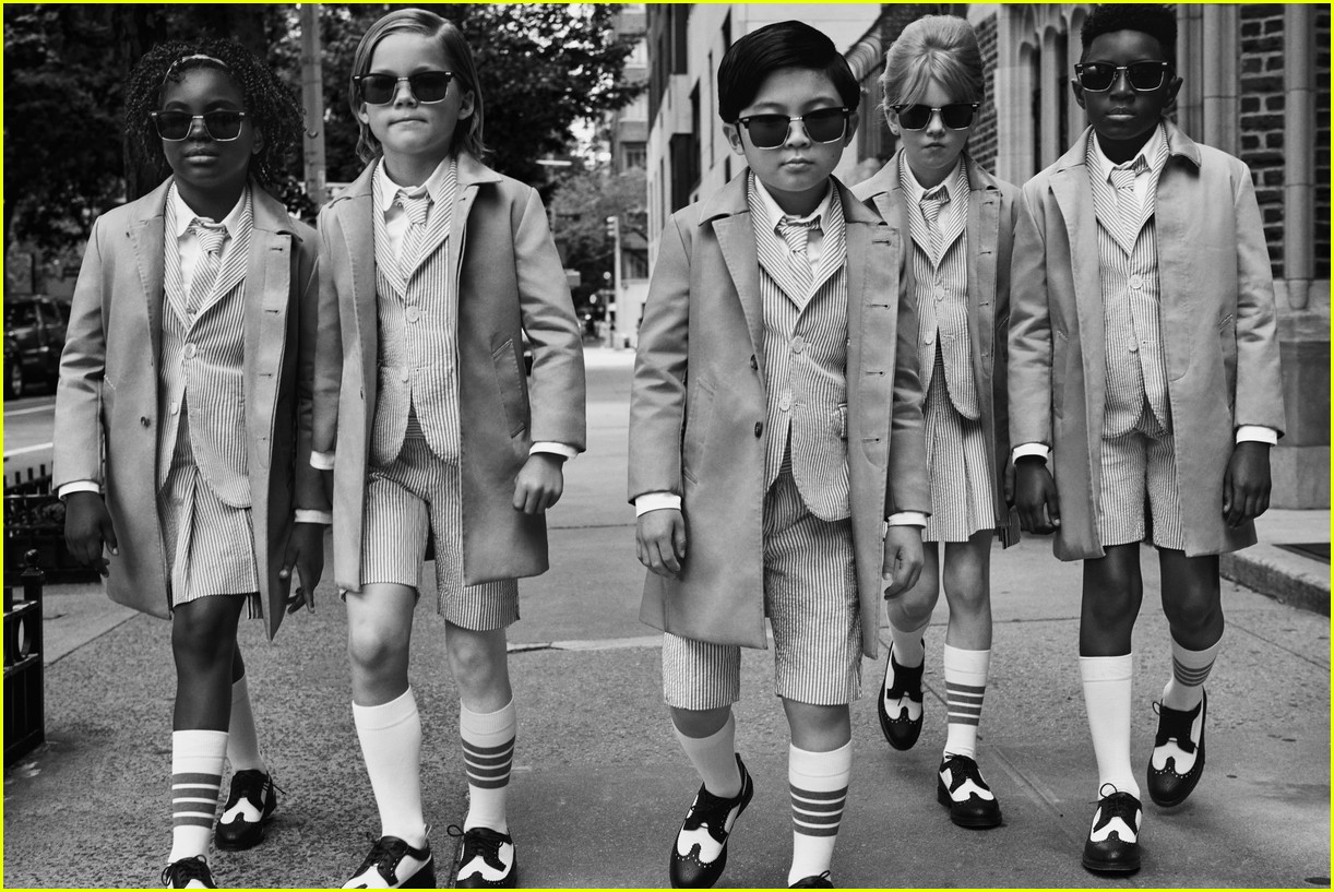 Alan Kim Makes His Mark In Fashion with New Thom Browne Campaign!