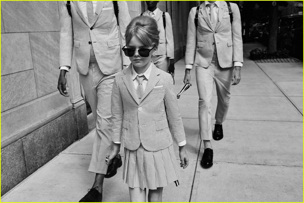 Alan Kim Makes His Mark In Fashion with New Thom Browne Campaign!