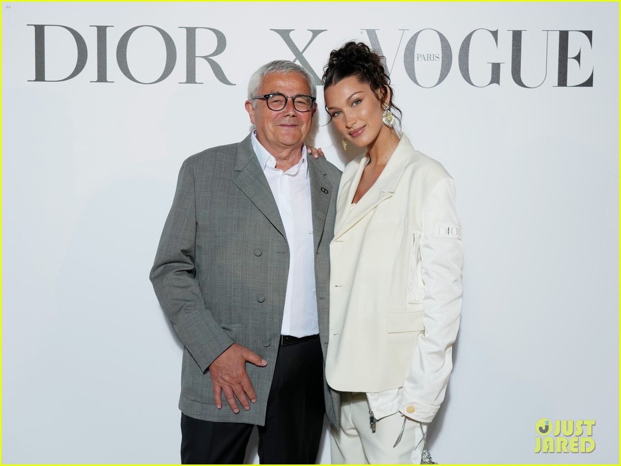 Bella Hadid Wears All White For Cannes Dinner After Confirming New Boyfriend