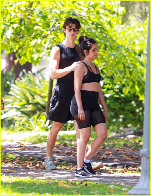 Shawn Mendes & Camila Cabello Enjoy a Walk in the Park!