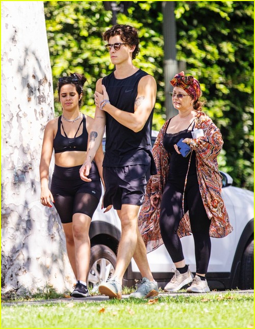Shawn Mendes & Camila Cabello Enjoy a Walk in the Park!