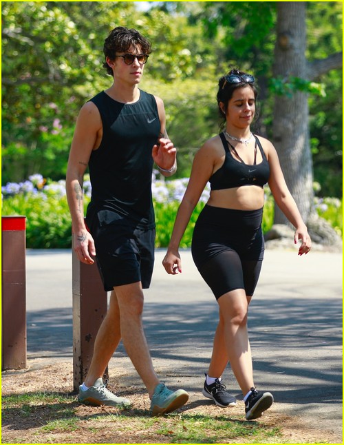 Shawn Mendes & Camila Cabello Enjoy a Walk in the Park!
