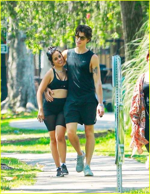 Shawn Mendes & Camila Cabello Enjoy a Walk in the Park!