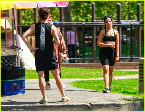 Shawn Mendes & Camila Cabello Enjoy a Walk in the Park!