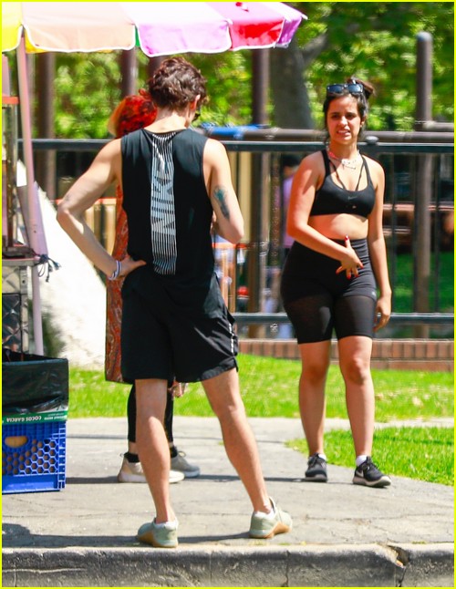 Shawn Mendes & Camila Cabello Enjoy a Walk in the Park!