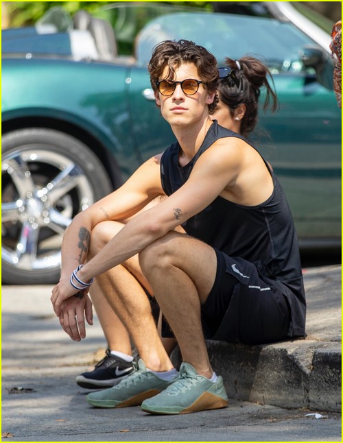 Shawn Mendes & Camila Cabello Enjoy a Walk in the Park!