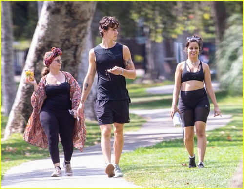 Shawn Mendes & Camila Cabello Enjoy a Walk in the Park!
