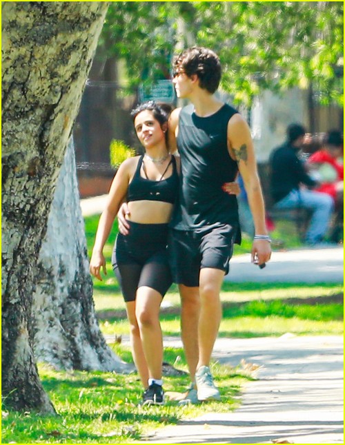 Shawn Mendes & Camila Cabello Enjoy a Walk in the Park!