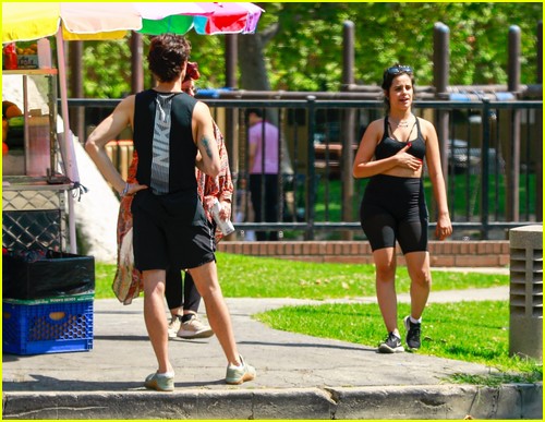 Shawn Mendes & Camila Cabello Enjoy a Walk in the Park!
