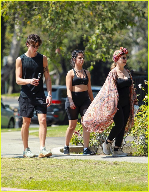 Shawn Mendes & Camila Cabello Enjoy a Walk in the Park!