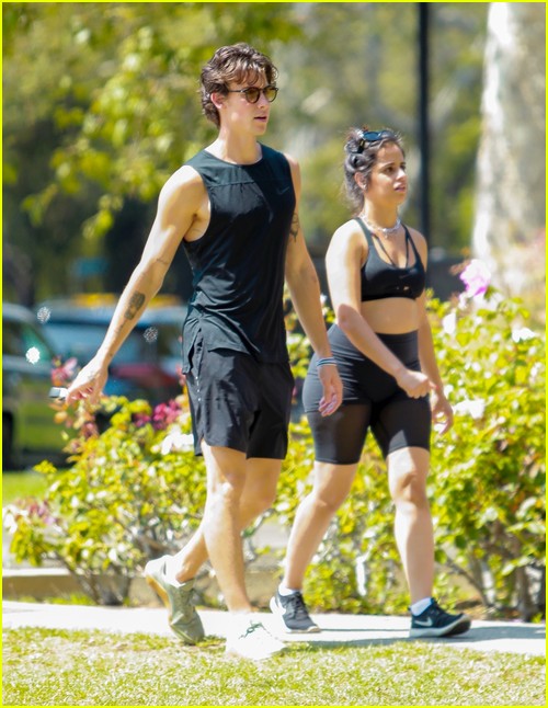 Shawn Mendes & Camila Cabello Enjoy a Walk in the Park!
