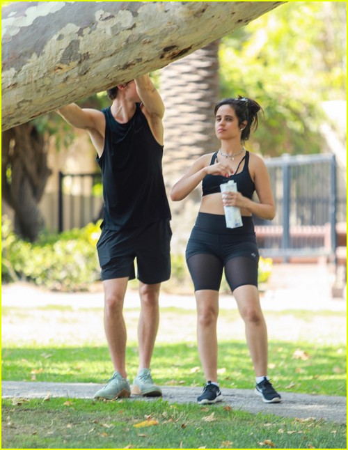 Shawn Mendes & Camila Cabello Enjoy a Walk in the Park!