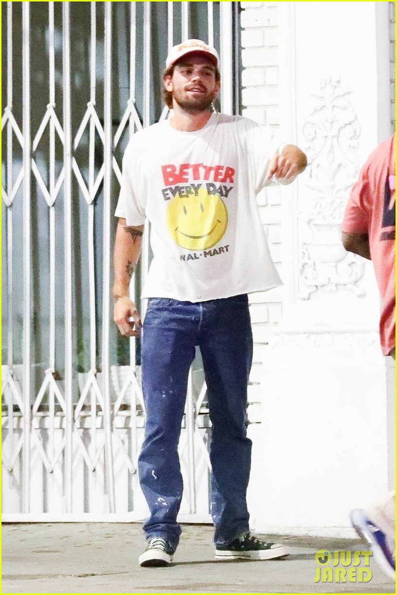 KJ Apa Steps Out For Night Out With Pregnant Girlfriend Clara Berry in LA