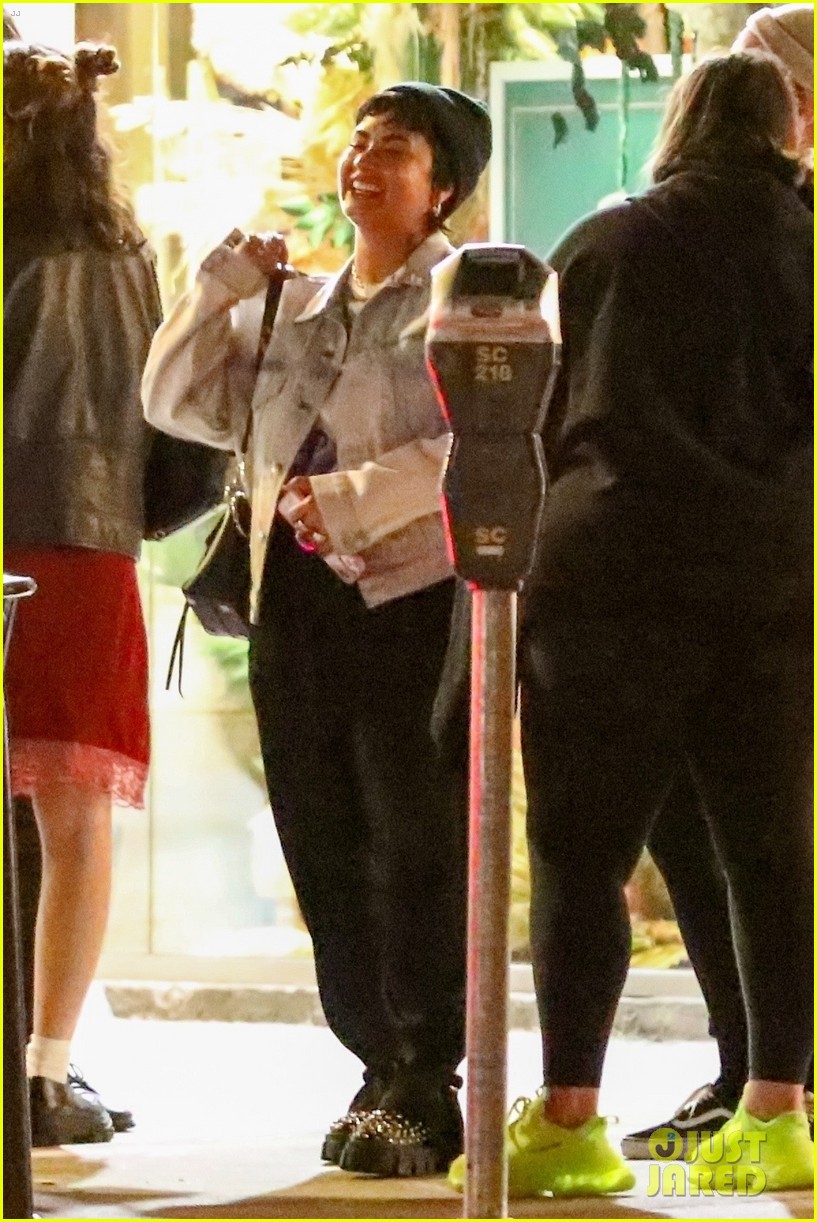Demi Lovato Grabs Ice Cream With Friends at Salt & Straw