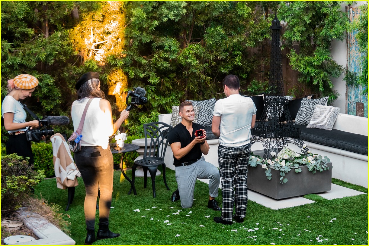 The Fitness Marshall's Caleb Marshall Proposes To Longtime Boyfriend Cameron Moody (Exclusive Photos)