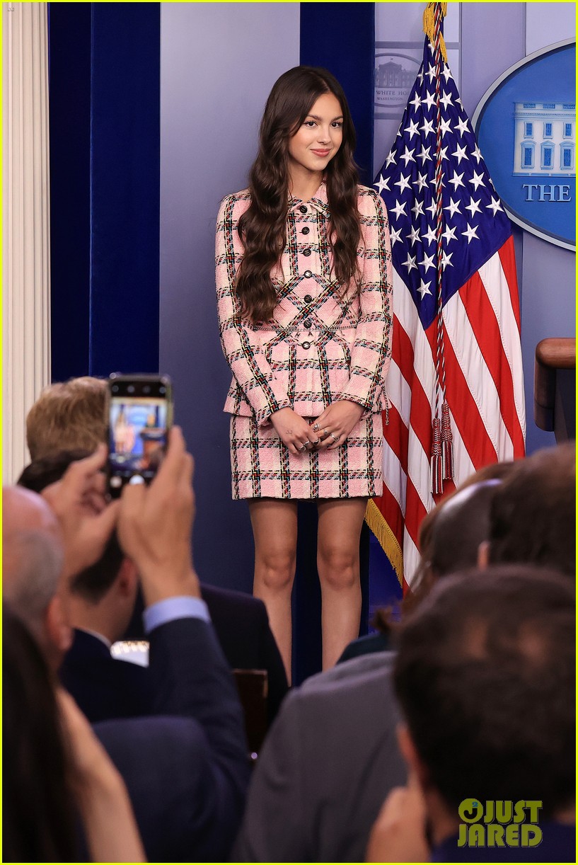 Olivia Rodrigo Thanks President Biden For Having Her at the White House