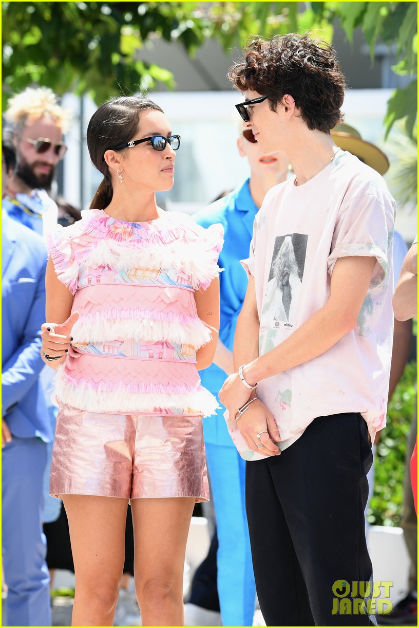 Timothee Chalamet Continues With More Cute Poses at Cannes Photo Call
