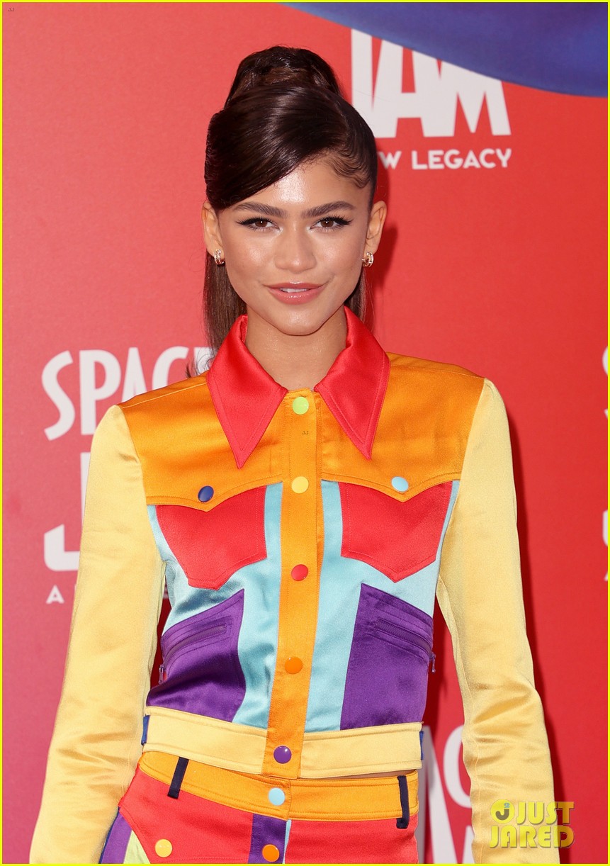 Zendaya Has Legs For Days at 'Space Jam: A New Legacy' Premiere