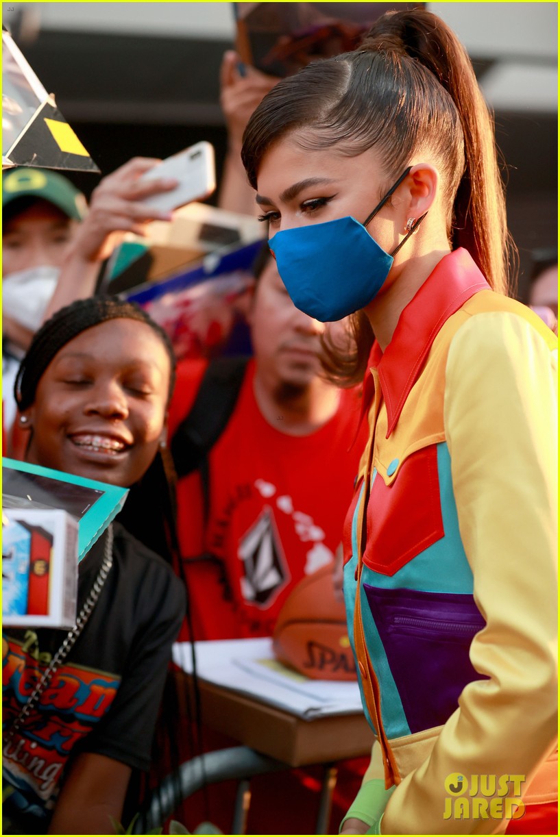 Zendaya Has Legs For Days at 'Space Jam: A New Legacy' Premiere