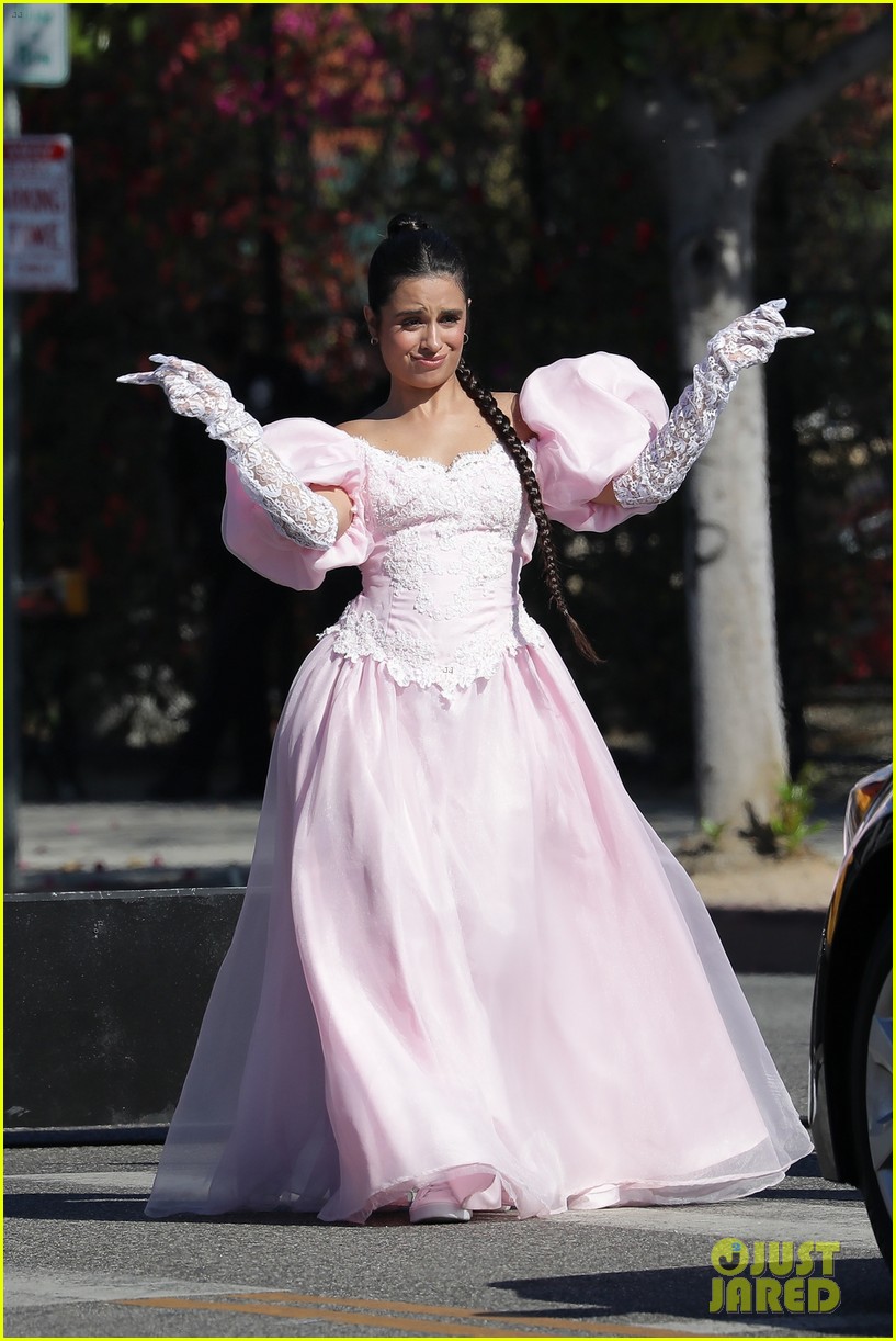 Camila Cabello Wears Her 'Cinderella' Costumes Again for Crosswalk the Musical Filming!