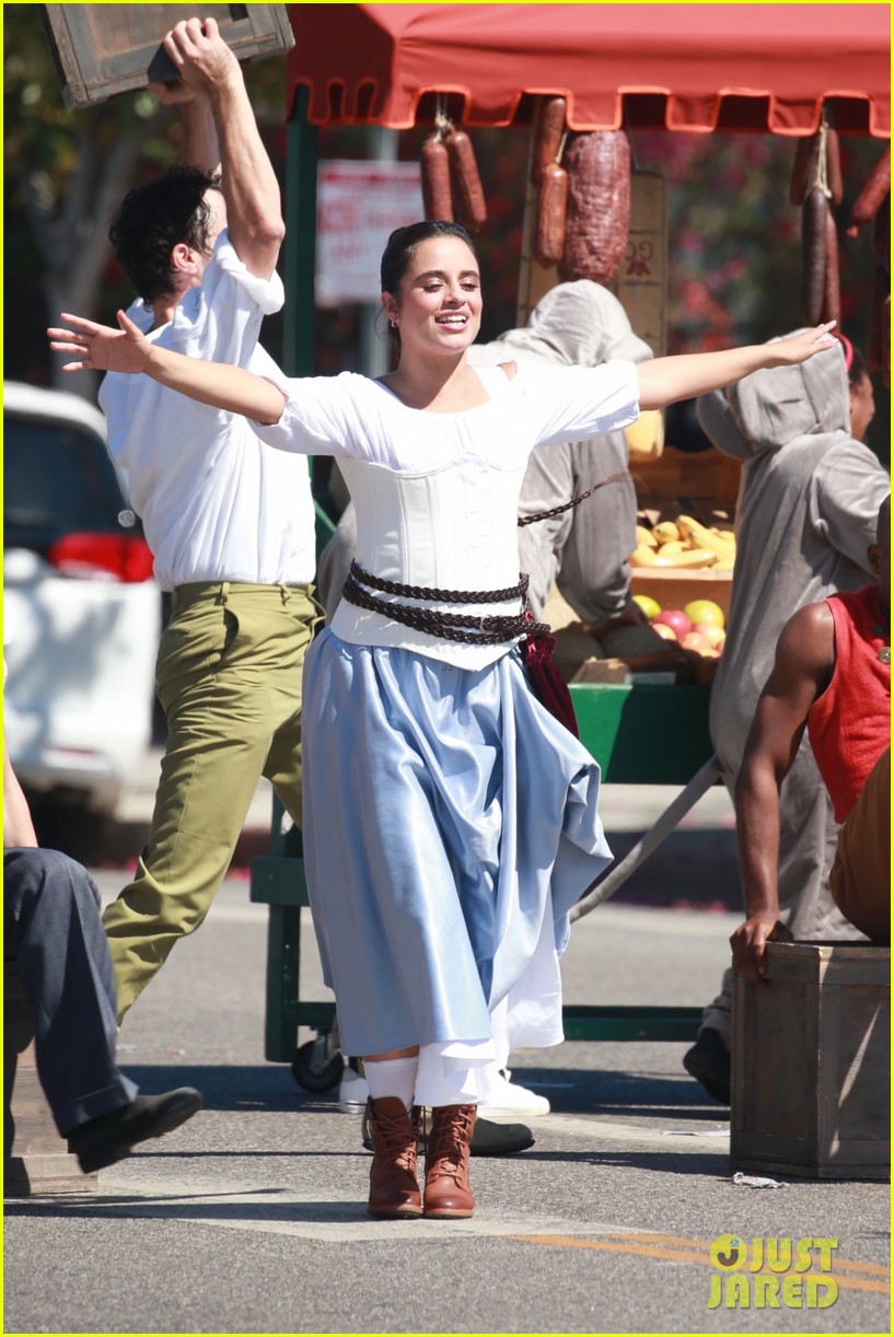 Camila Cabello Wears Her 'Cinderella' Costumes Again for Crosswalk the Musical Filming!