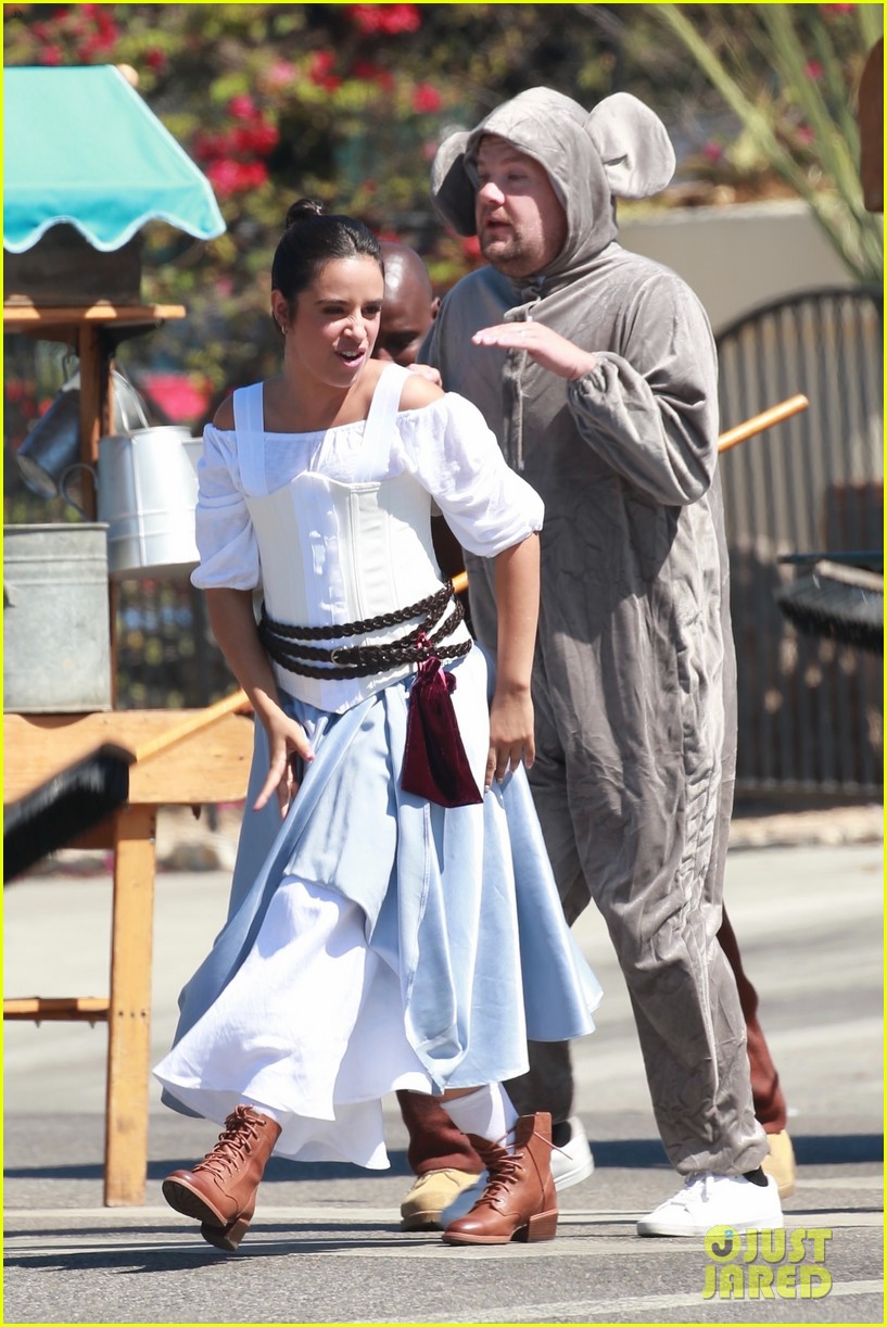 Camila Cabello Wears Her 'Cinderella' Costumes Again for Crosswalk the Musical Filming!