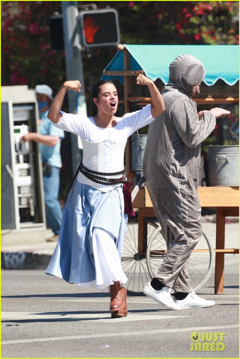Camila Cabello Wears Her 'Cinderella' Costumes Again for Crosswalk the Musical Filming!