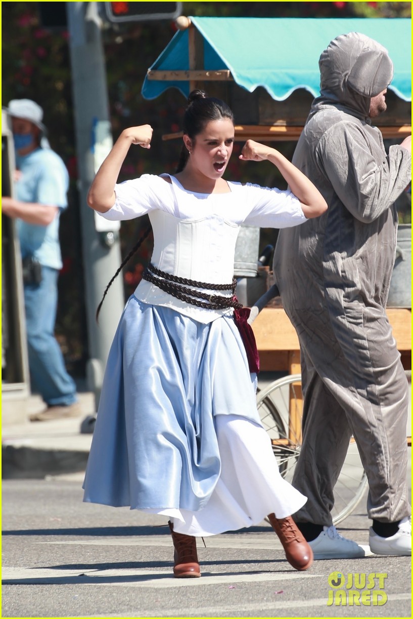 Camila Cabello Wears Her 'Cinderella' Costumes Again for Crosswalk the Musical Filming!