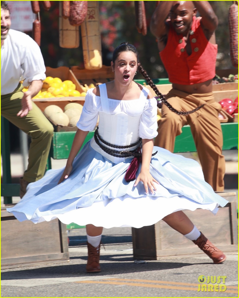 Camila Cabello Wears Her 'Cinderella' Costumes Again for Crosswalk the Musical Filming!