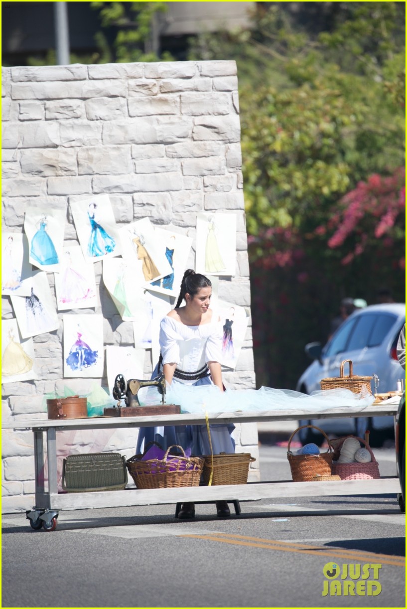 Camila Cabello Wears Her 'Cinderella' Costumes Again for Crosswalk the Musical Filming!