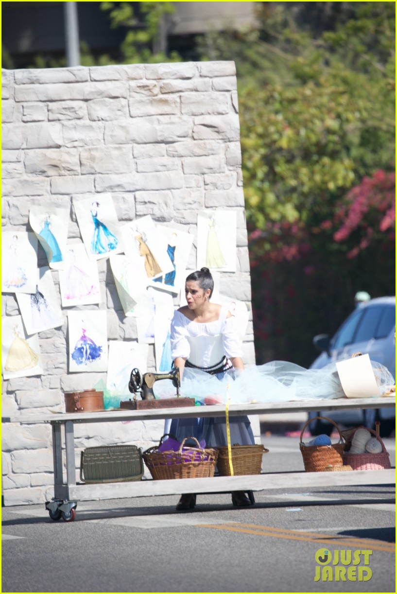 Camila Cabello Wears Her 'Cinderella' Costumes Again for Crosswalk the Musical Filming!