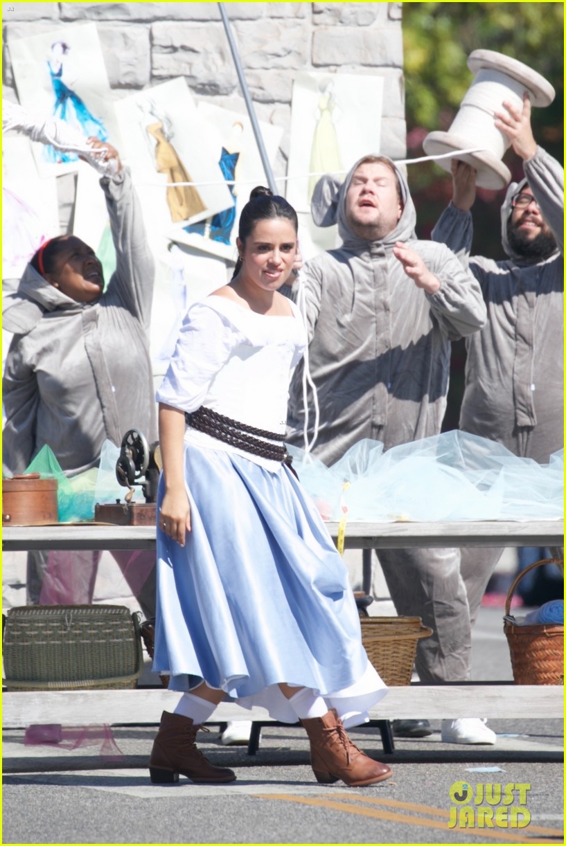 Camila Cabello Wears Her 'Cinderella' Costumes Again for Crosswalk the Musical Filming!