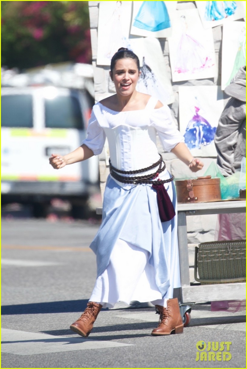 Camila Cabello Wears Her 'Cinderella' Costumes Again for Crosswalk the Musical Filming!
