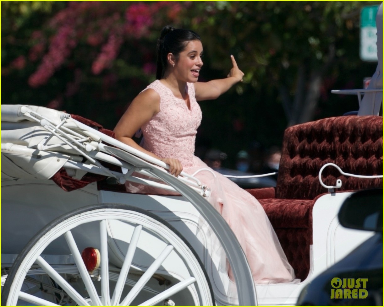 Camila Cabello Wears Her 'Cinderella' Costumes Again for Crosswalk the Musical Filming!