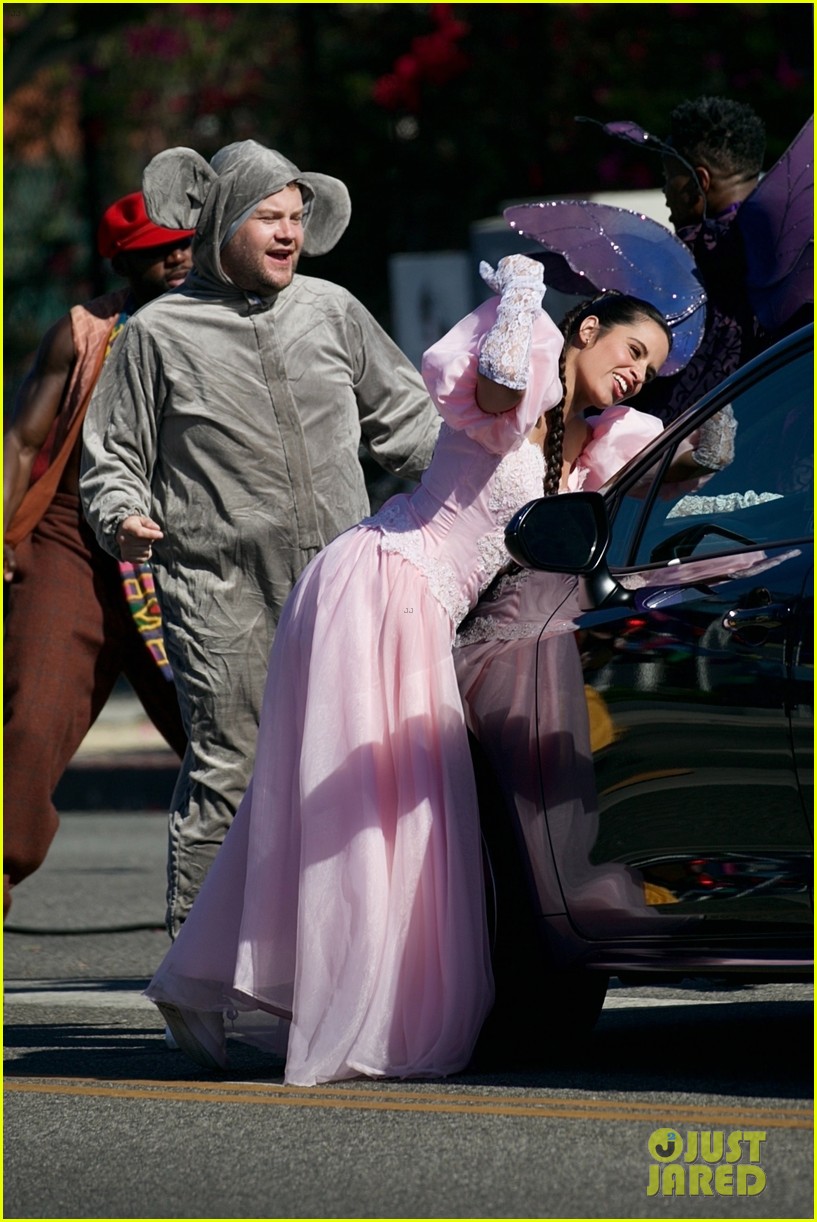Camila Cabello Wears Her 'Cinderella' Costumes Again for Crosswalk the Musical Filming!