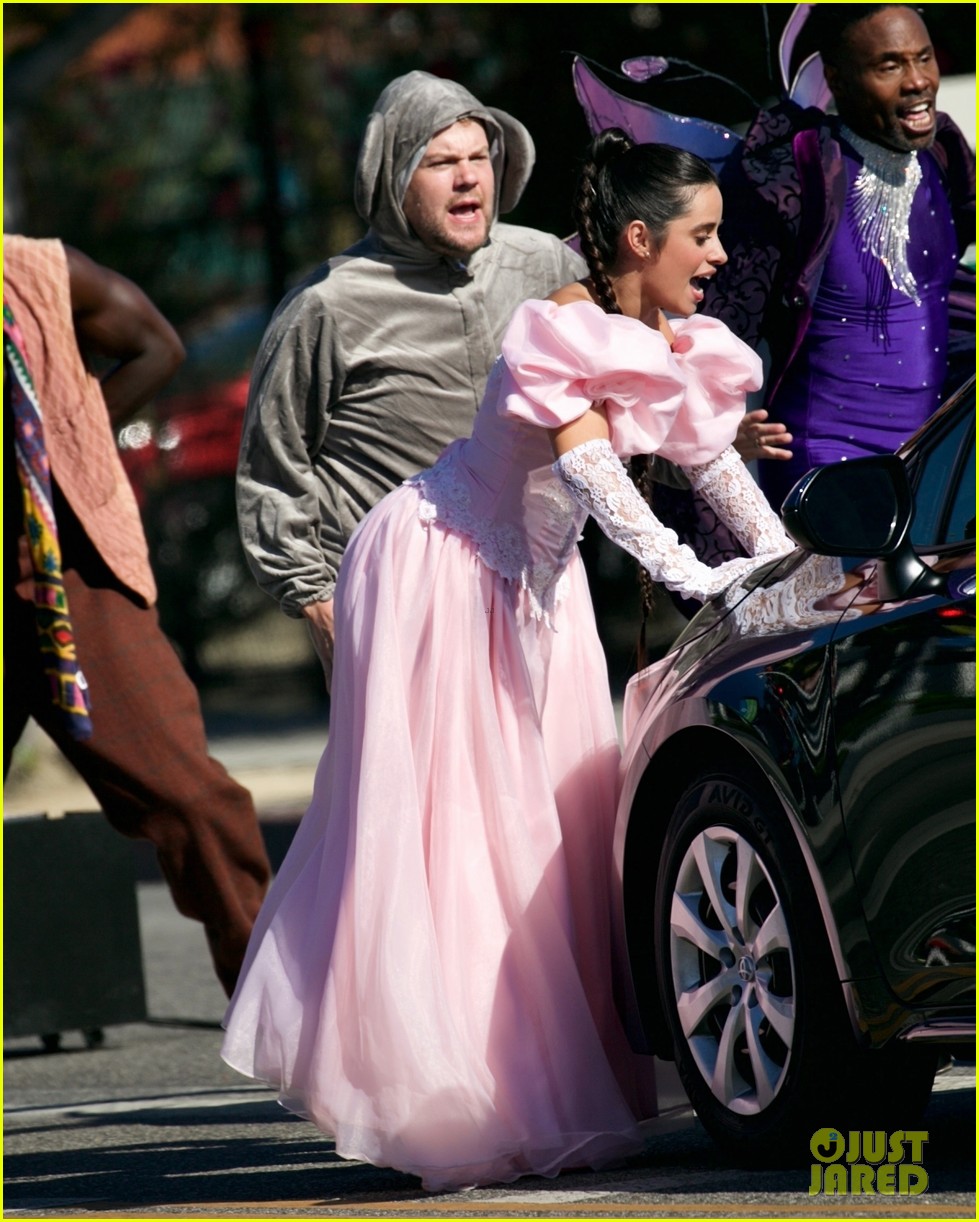 Camila Cabello Wears Her 'Cinderella' Costumes Again for Crosswalk the Musical Filming!