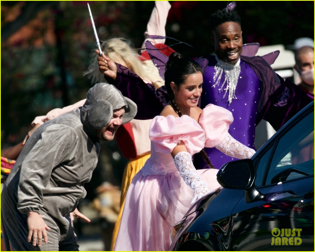 Camila Cabello Wears Her 'Cinderella' Costumes Again for Crosswalk the Musical Filming!