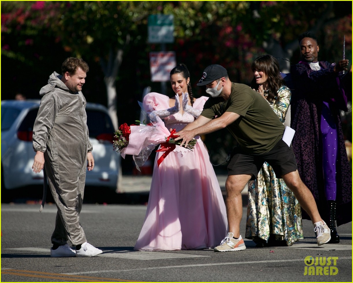 Camila Cabello Wears Her 'Cinderella' Costumes Again for Crosswalk the Musical Filming!